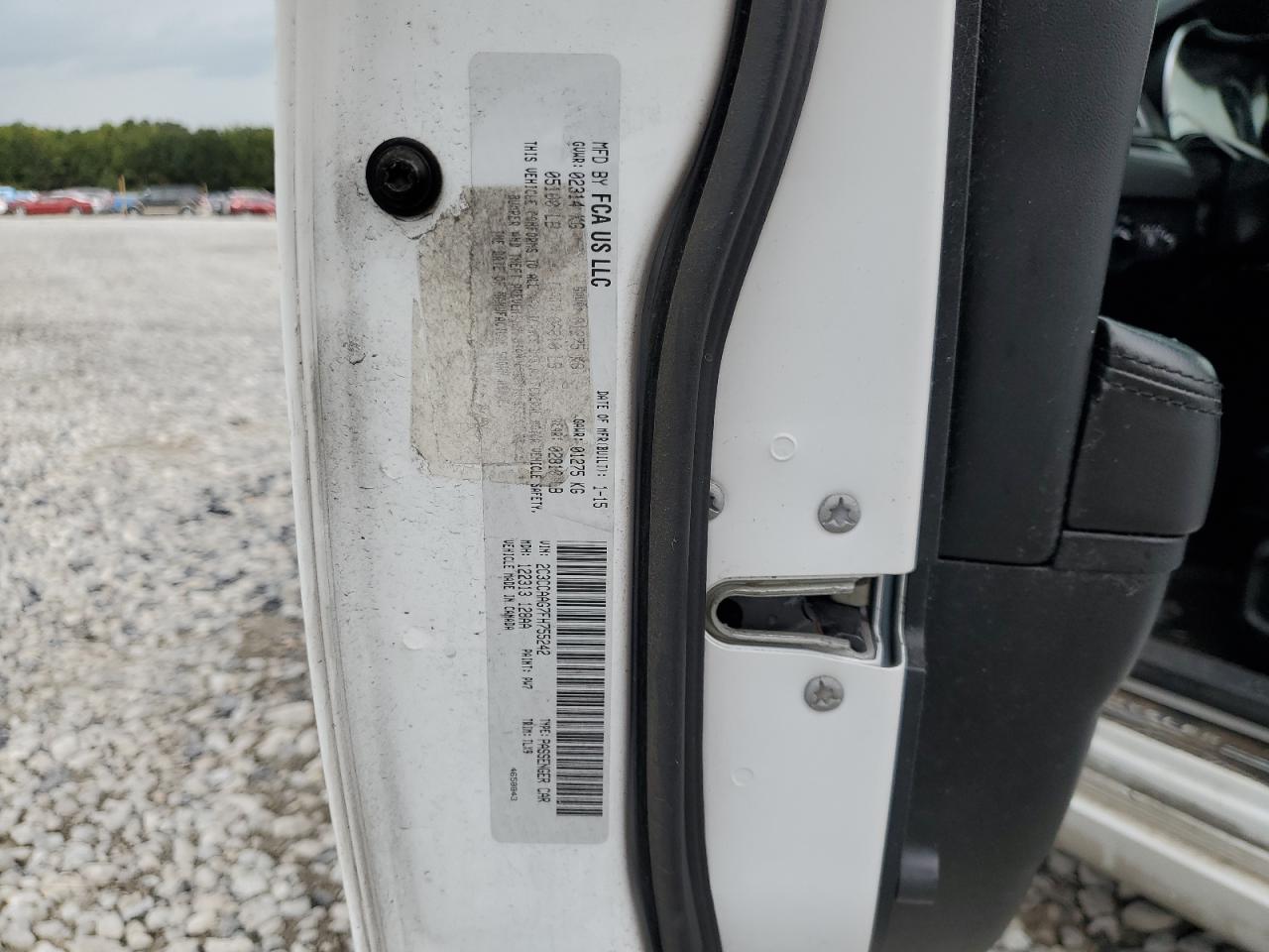 2015 Chrysler 300 Limited VIN: 2C3CCAAG7FH755242 Lot: 82095715