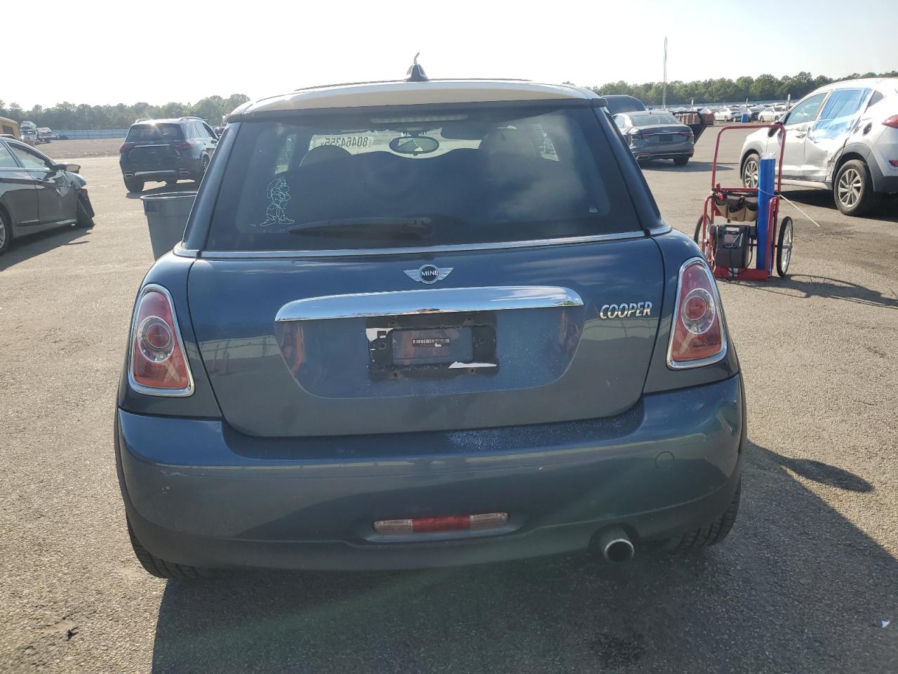 2011 Mini Cooper VIN: WMWSU3C57BTX96508 Lot: 80464355