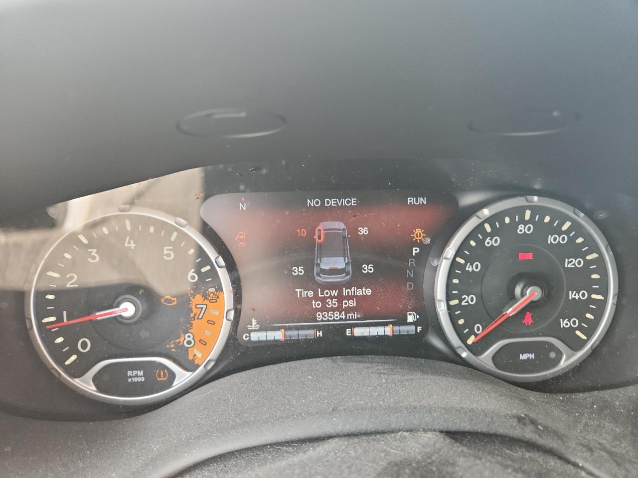 2018 Jeep Renegade Limited VIN: ZACCJBDB5JPH39815 Lot: 80325205