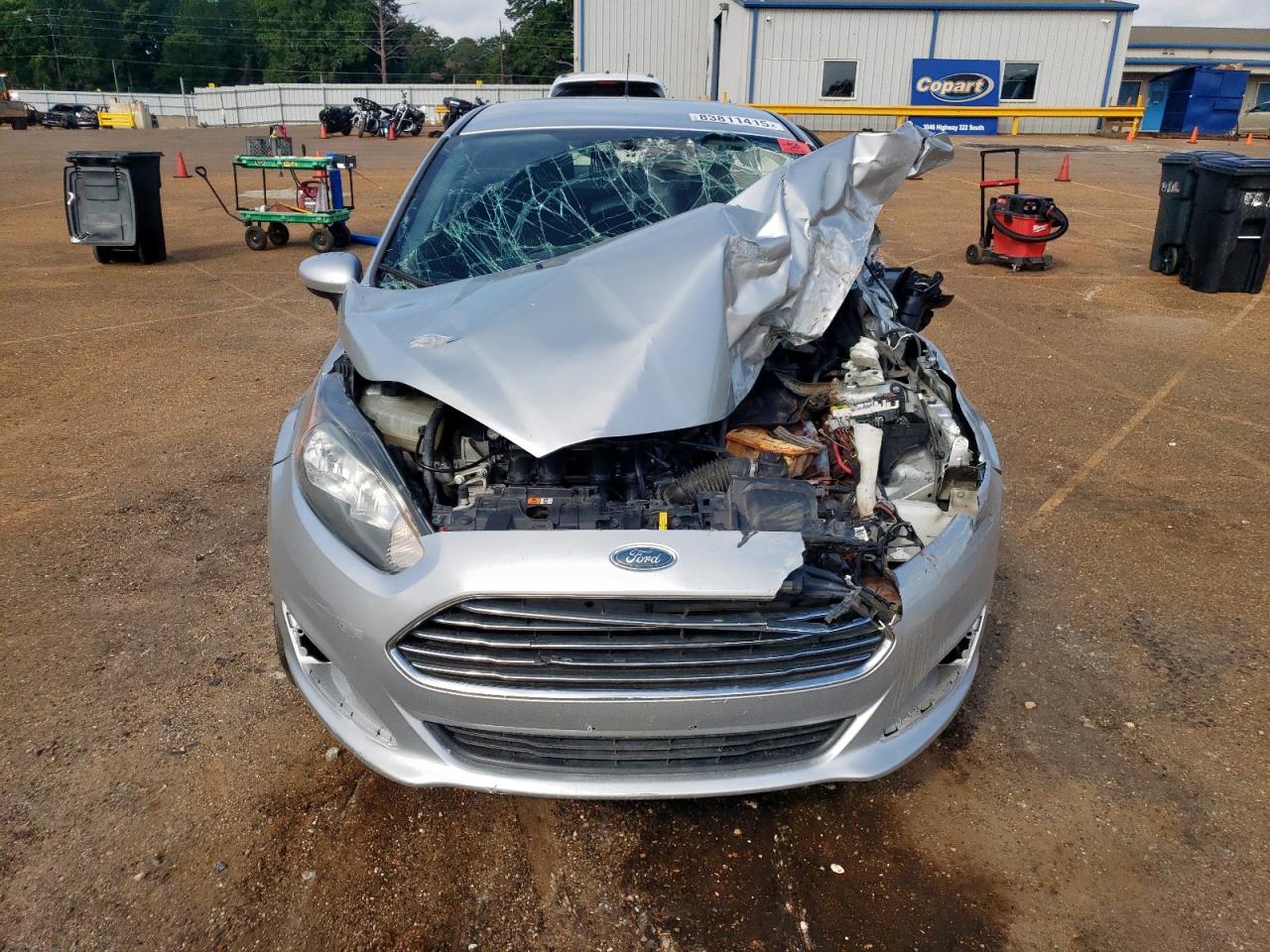 2019 Ford Fiesta S VIN: 3FADP4AJ8KM110702 Lot: 83811415