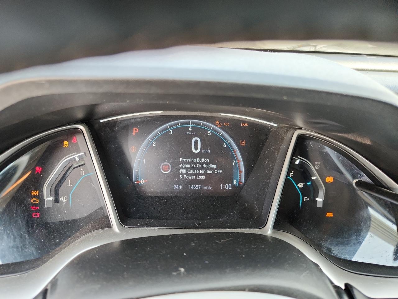 2019 Honda Civic Ex VIN: 19XFC1F39KE006947 Lot: 80264245