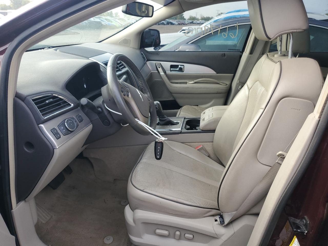 2011 Lincoln Mkx VIN: 2LMDJ8JK0BBJ12828 Lot: 66179015