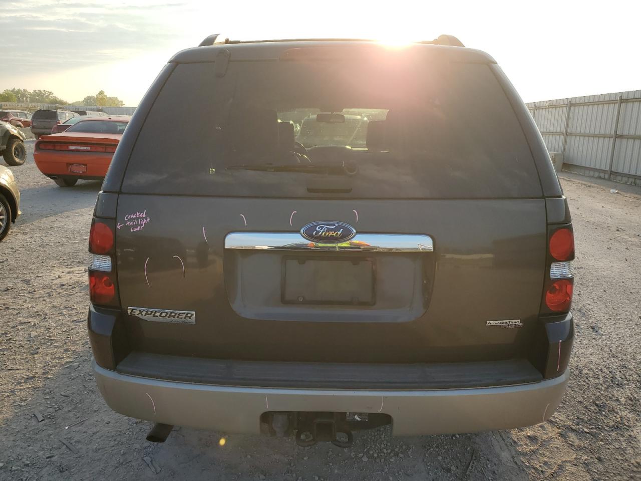 2007 Ford Explorer Eddie Bauer VIN: 1FMEU74857UB87754 Lot: 80800255