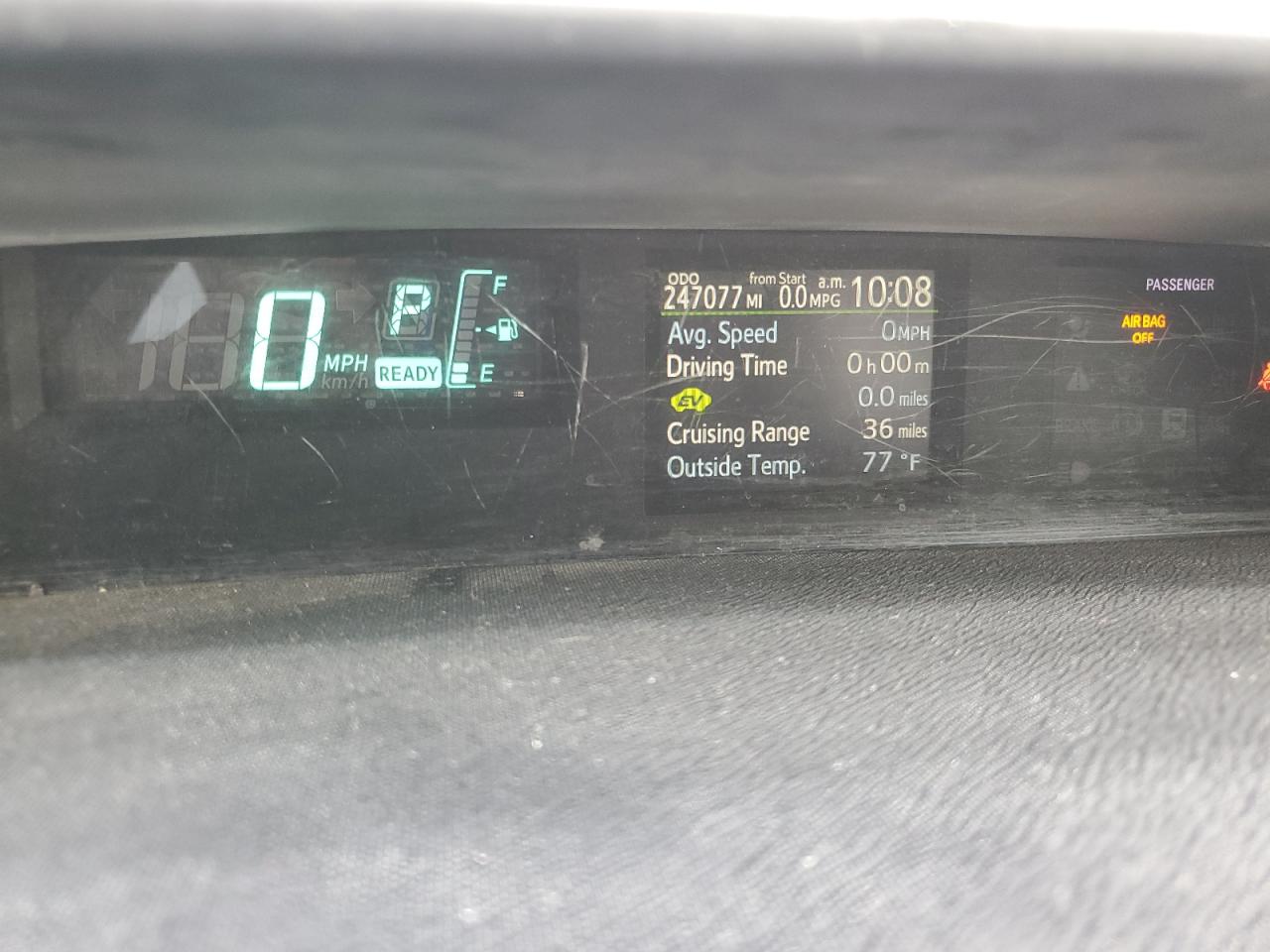 2013 Toyota Prius C VIN: JTDKDTB34D1537752 Lot: 71218625