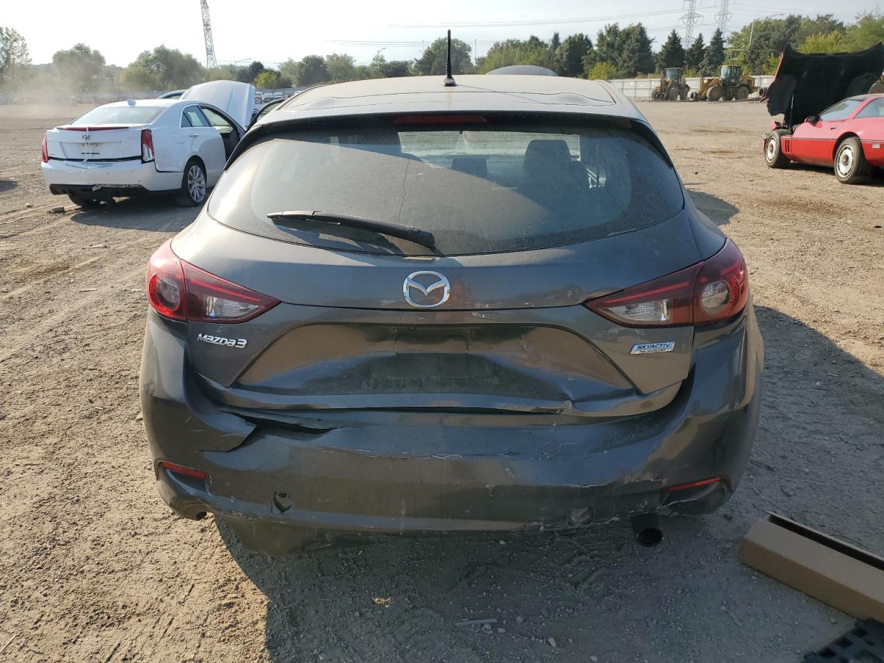 2017 Mazda 3 Touring VIN: JM1BN1L36H1126973 Lot: 71851135