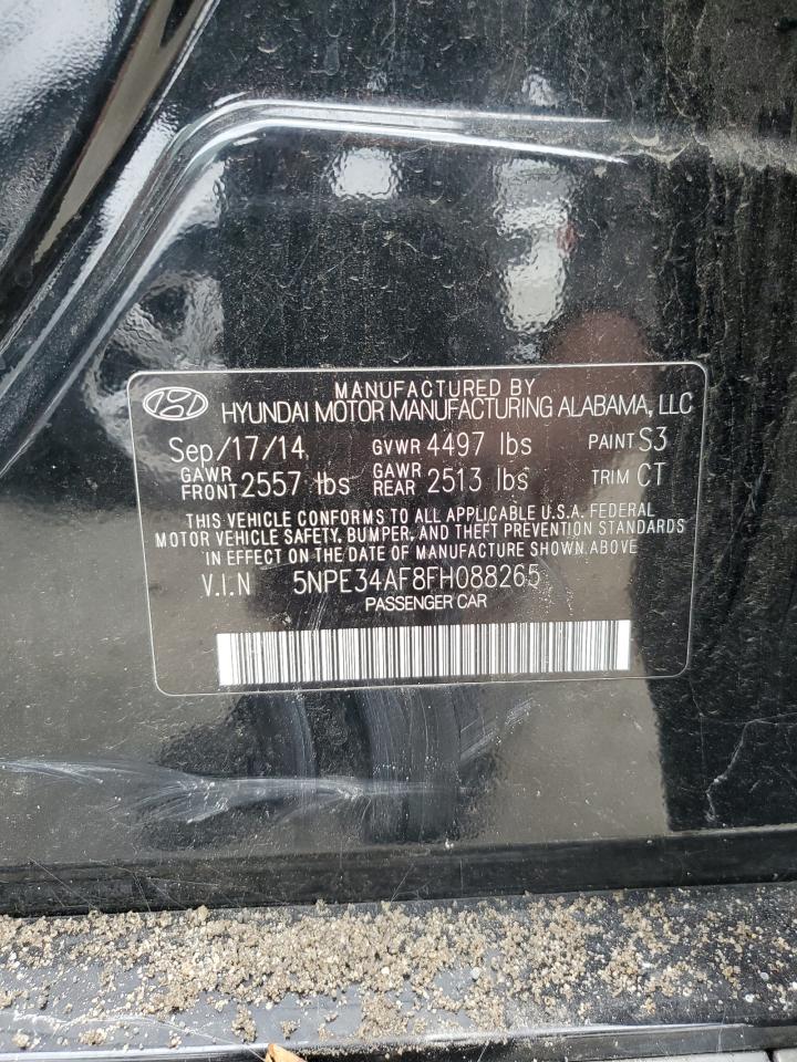 2015 Hyundai Sonata Sport VIN: 5NPE34AF8FH088265 Lot: 80990265