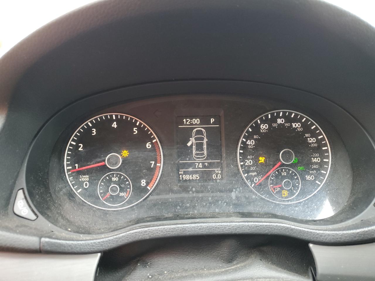 2014 Volkswagen Passat Se VIN: 1VWBP7A3XEC001634 Lot: 81831755