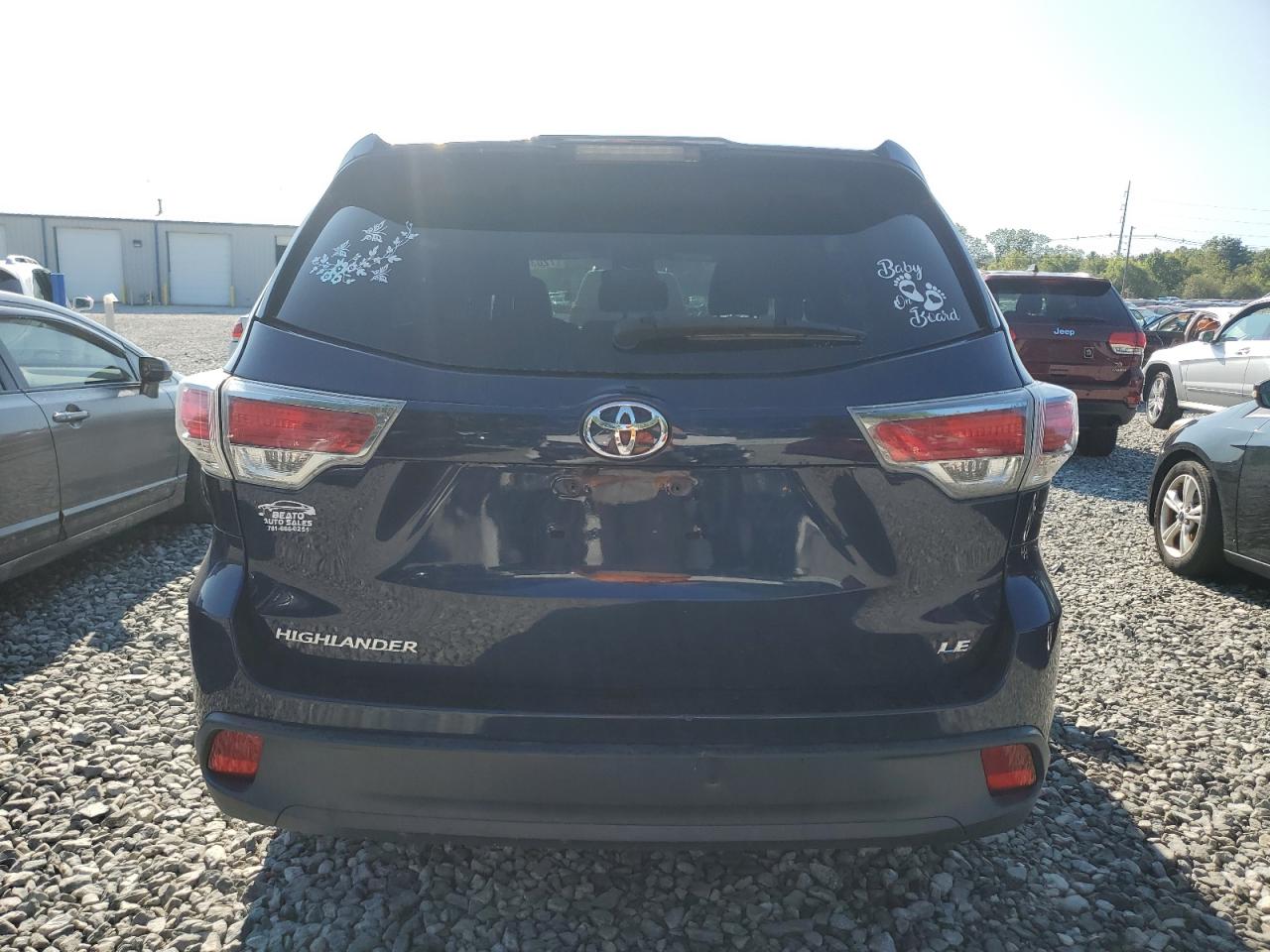 2015 Toyota Highlander Le VIN: 5TDZARFH9FS016421 Lot: 72034155
