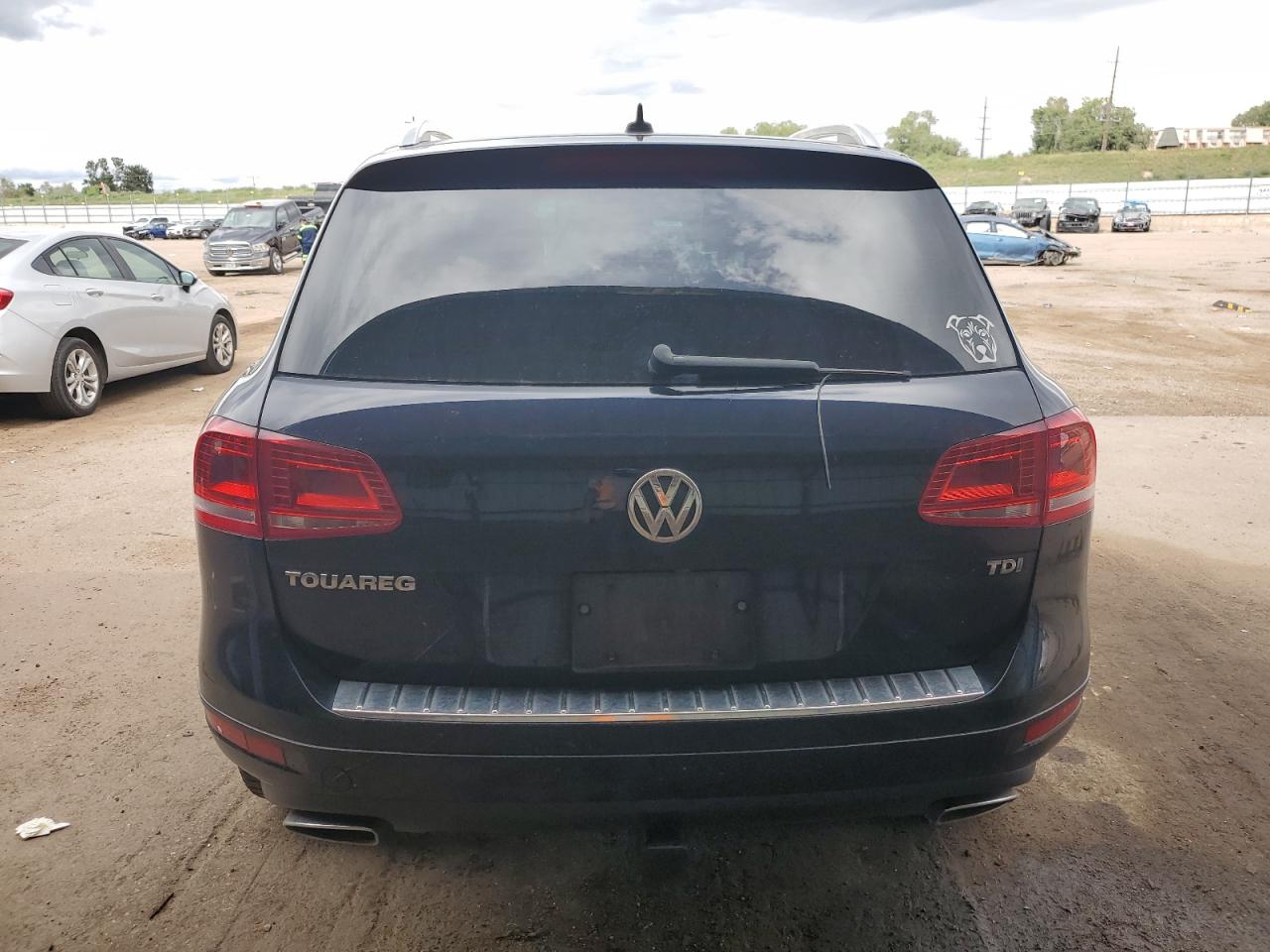 2014 Volkswagen Touareg V6 Tdi VIN: WVGEP9BP7ED013811 Lot: 80432675