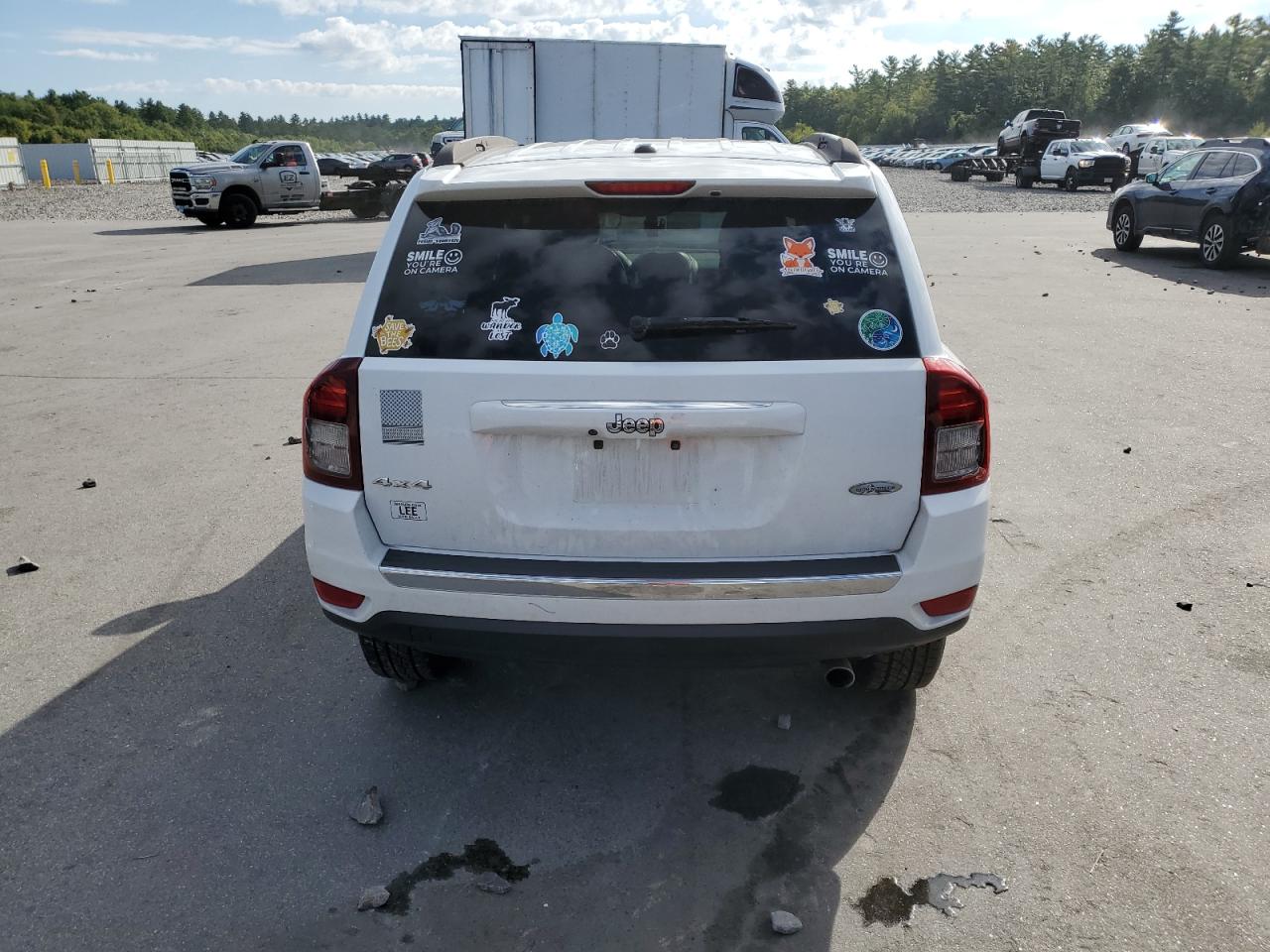 2017 Jeep Compass Latitude VIN: 1C4NJDEB3HD113417 Lot: 80502065