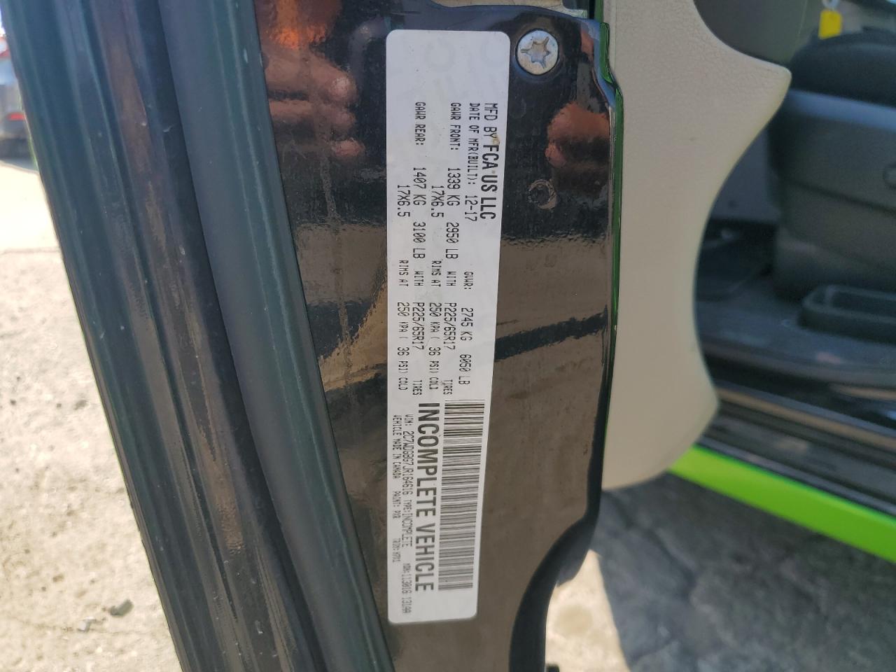 2018 Dodge Grand Caravan Se VIN: 2C7WDGBG7JR164616 Lot: 80471425