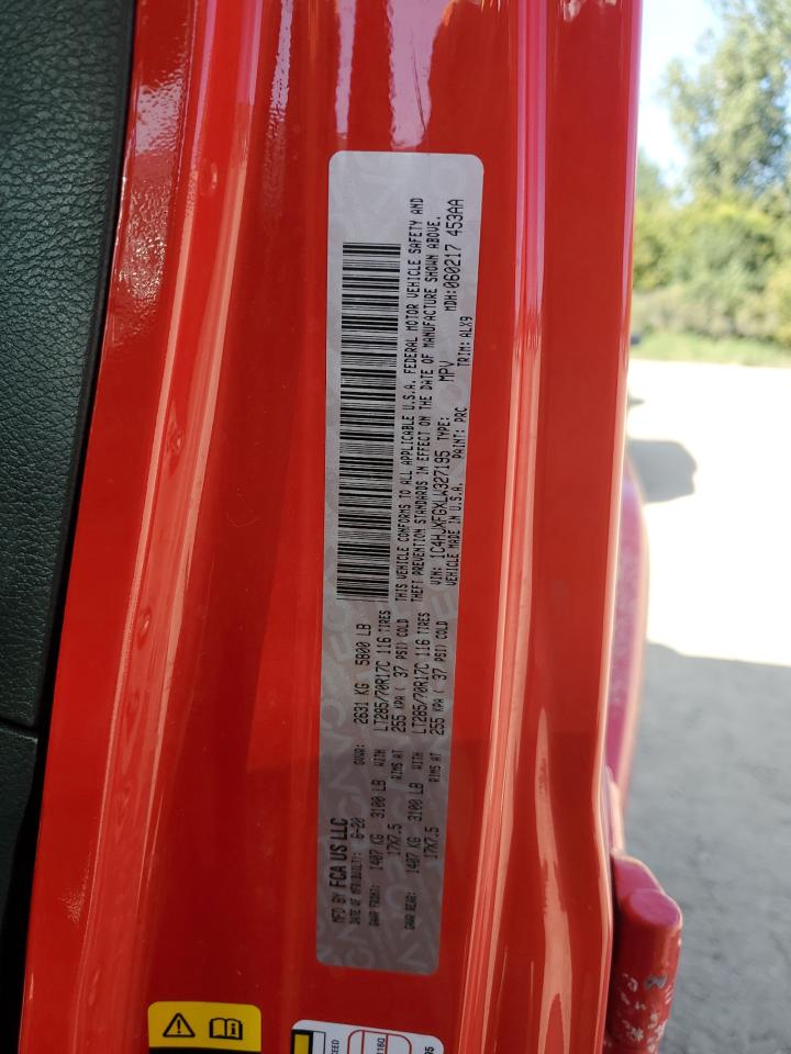 2020 Jeep Wrangler Unlimited Rubicon VIN: 1C4HJXFGXLW327195 Lot: 80705545