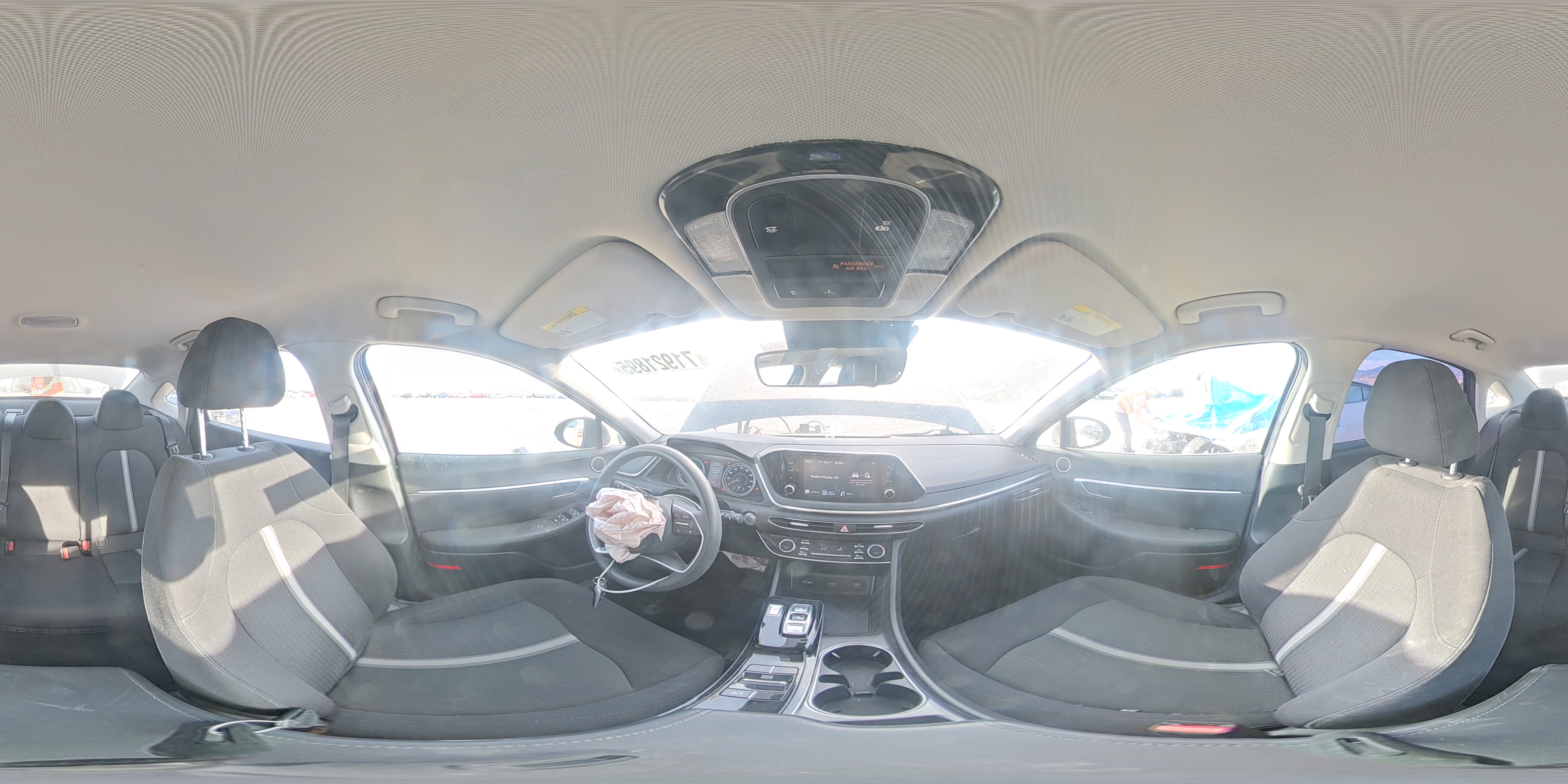 2022 Hyundai Sonata Hybrid VIN: KMHL24JJ4NA038589 Lot: 71921895