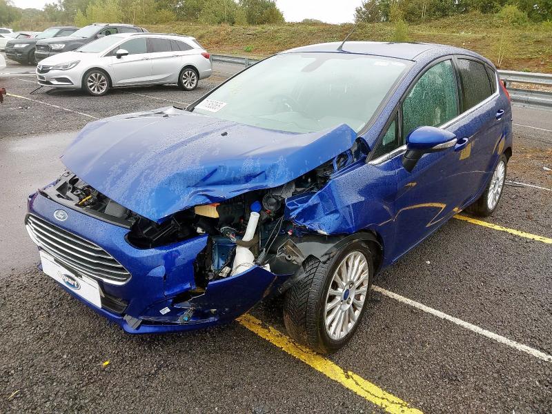 2015 FORD FIESTA TITANIUM AUTO  for sale at Copart SANDTOFT