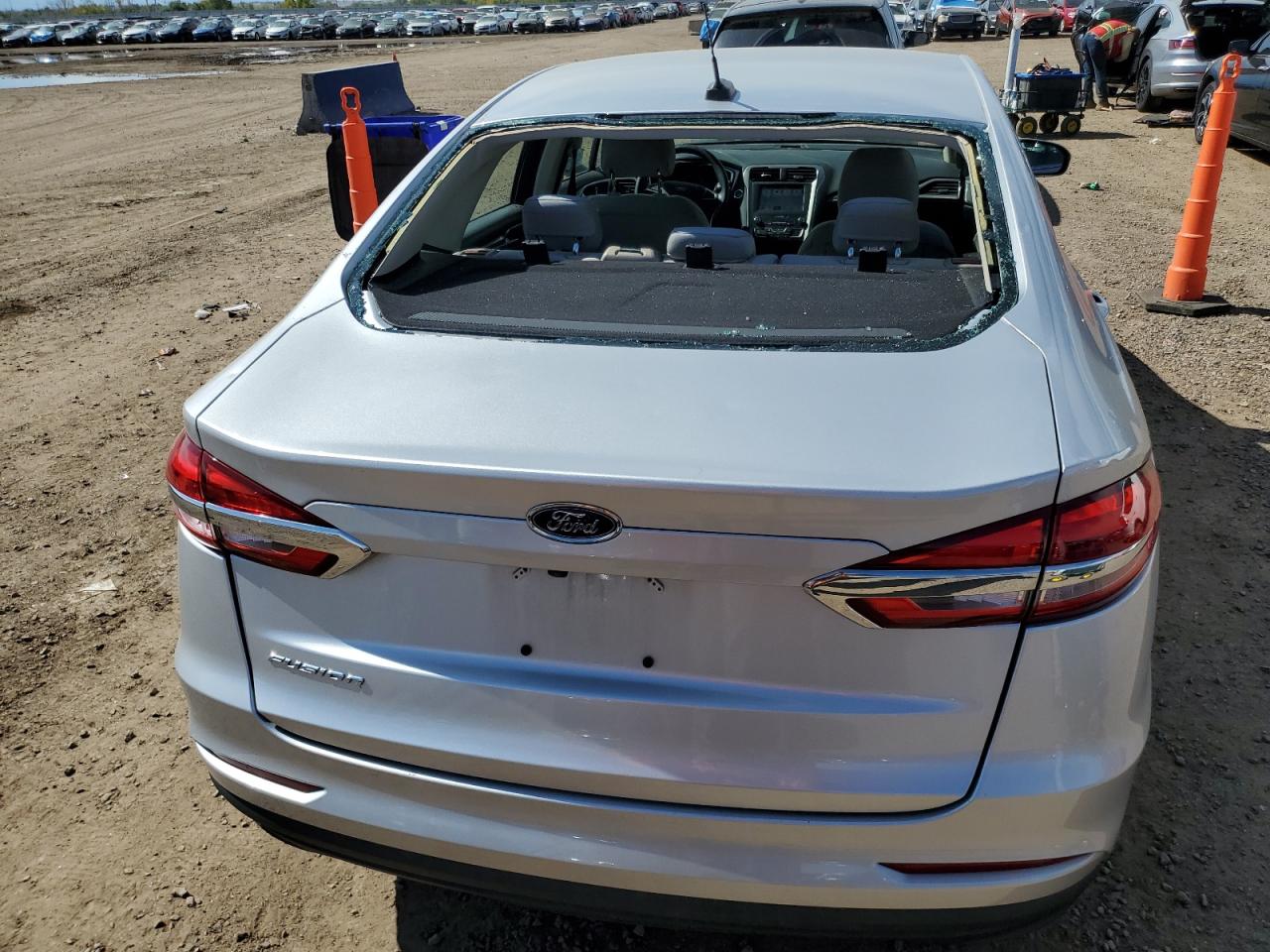 2019 Ford Fusion S VIN: 3FA6P0G75KR216797 Lot: 84703395