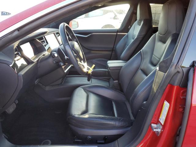 Hatchbacks TESLA MODEL S 2016 Red