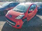 2010 PEUGEOT 107 1.0 URBAN 3DR for sale at Copart WOLVERHAMPTON
