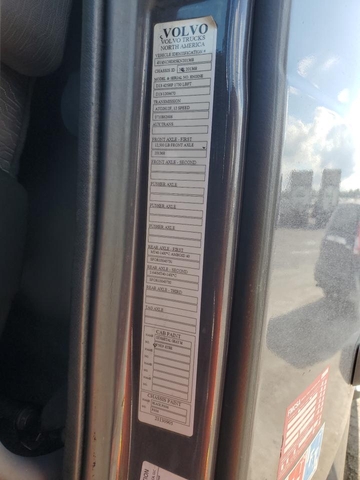 2019 Volvo Vnl Semi Truck VIN: 4V4NC9EH5KN201368 Lot: 84019995