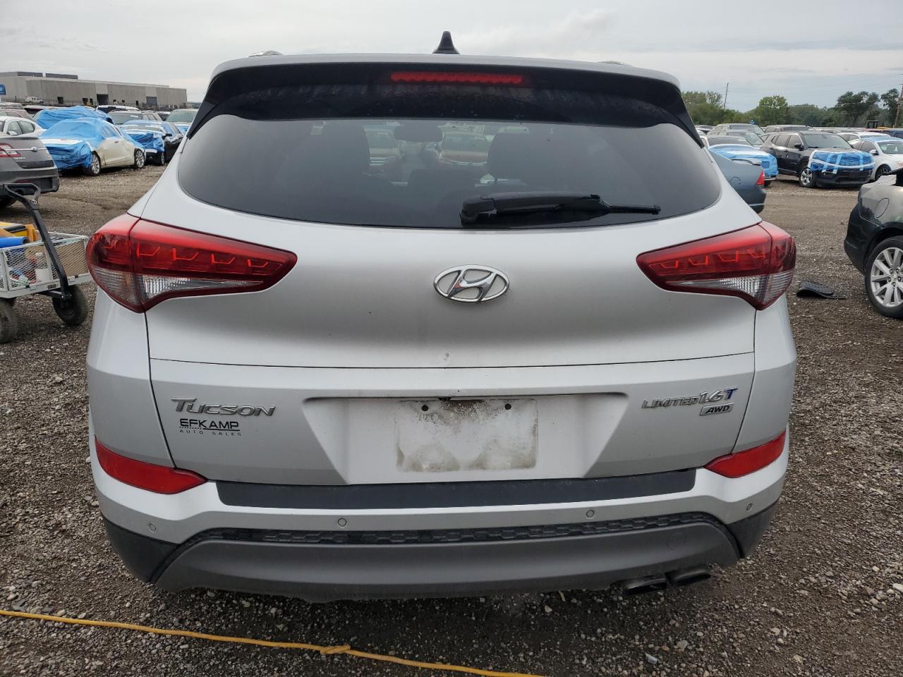2016 Hyundai Tucson Limited VIN: KM8J3CA28GU180033 Lot: 81762605