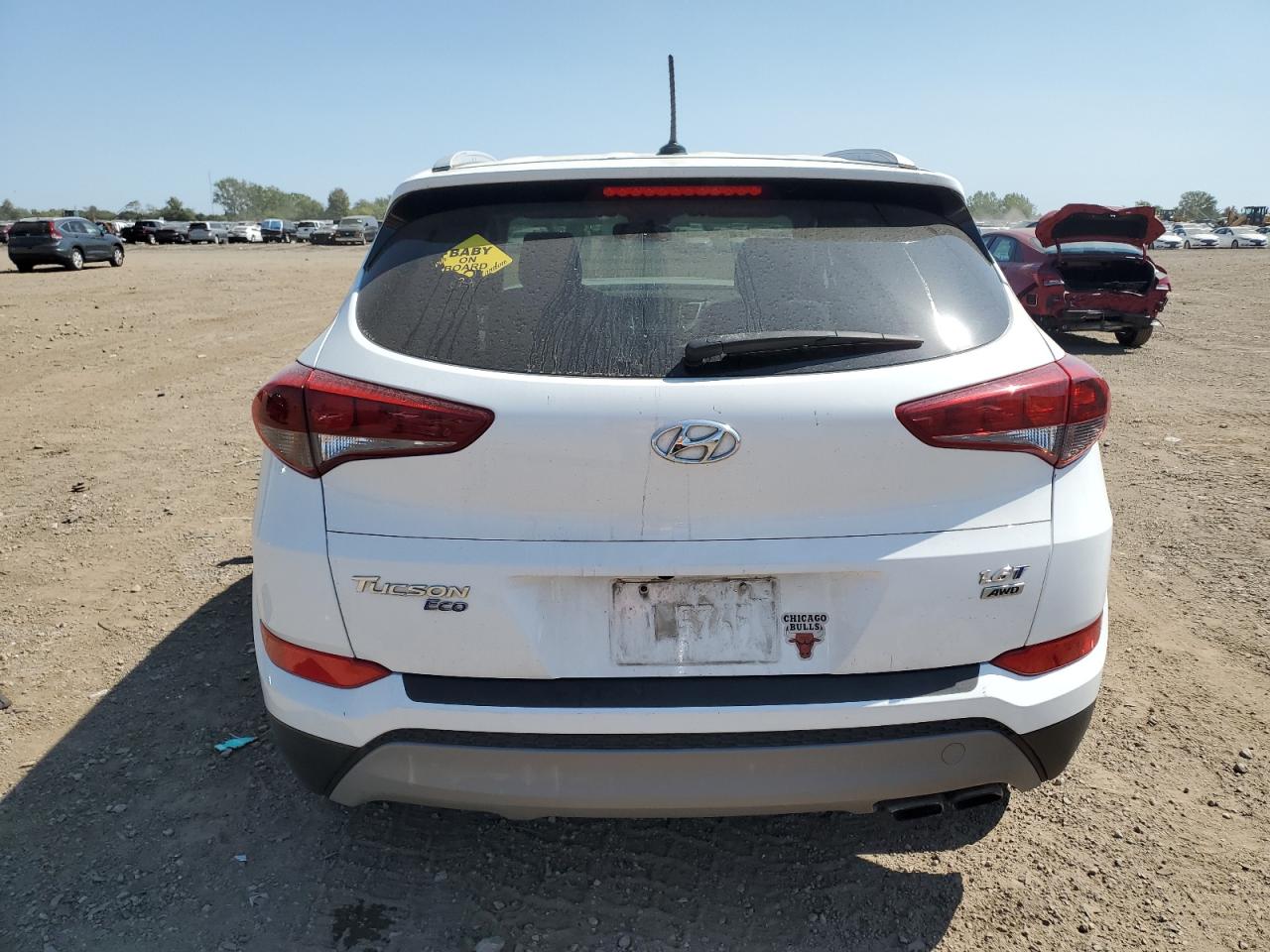 2017 Hyundai Tucson Limited VIN: KM8J3CA27HU553564 Lot: 71271185