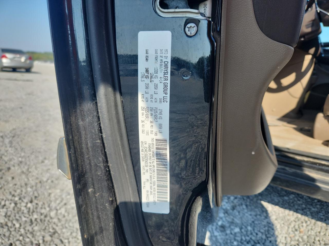 2014 Chrysler Town & Country Touring VIN: 2C4RC1BG6ER343150 Lot: 81620815