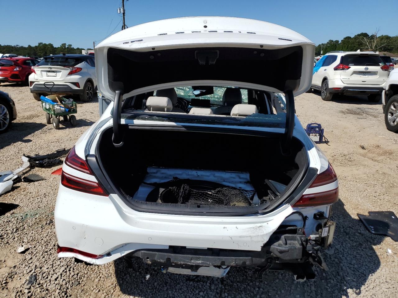 2022 Genesis G70 Base VIN: KMTG54TE0NU098804 Lot: 82154705