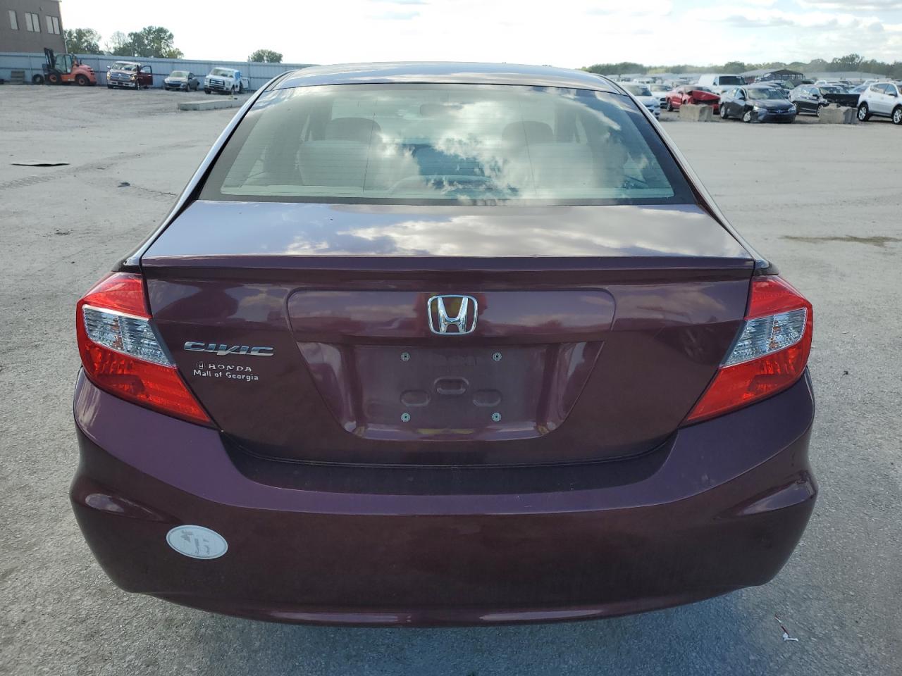 2012 Honda Civic Lx VIN: 19XFB2F50CE104891 Lot: 83970055