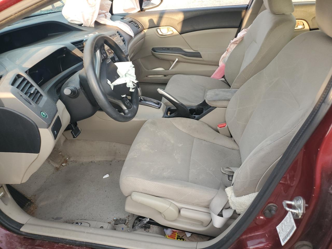 2012 Honda Civic Lx VIN: 2HGFB2F56CH565020 Lot: 71754195