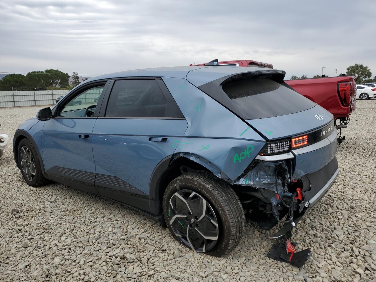 2024 Hyundai Ioniq 5 Sel blue null electric KM8KN4DE4RU338297 photo #3