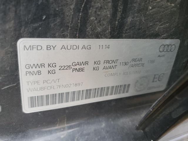 2015 AUDI A4 PREMIUM  