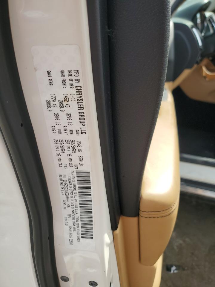 2011 Dodge Durango Citadel VIN: 1D4RD5GGXBC600024 Lot: 71947455