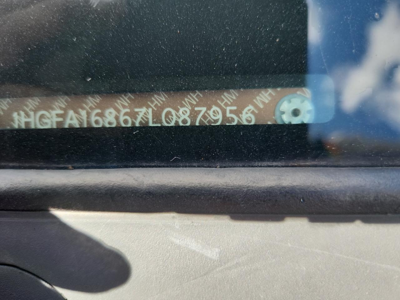 2007 Honda Civic Ex VIN: 1HGFA16867L087956 Lot: 82130425