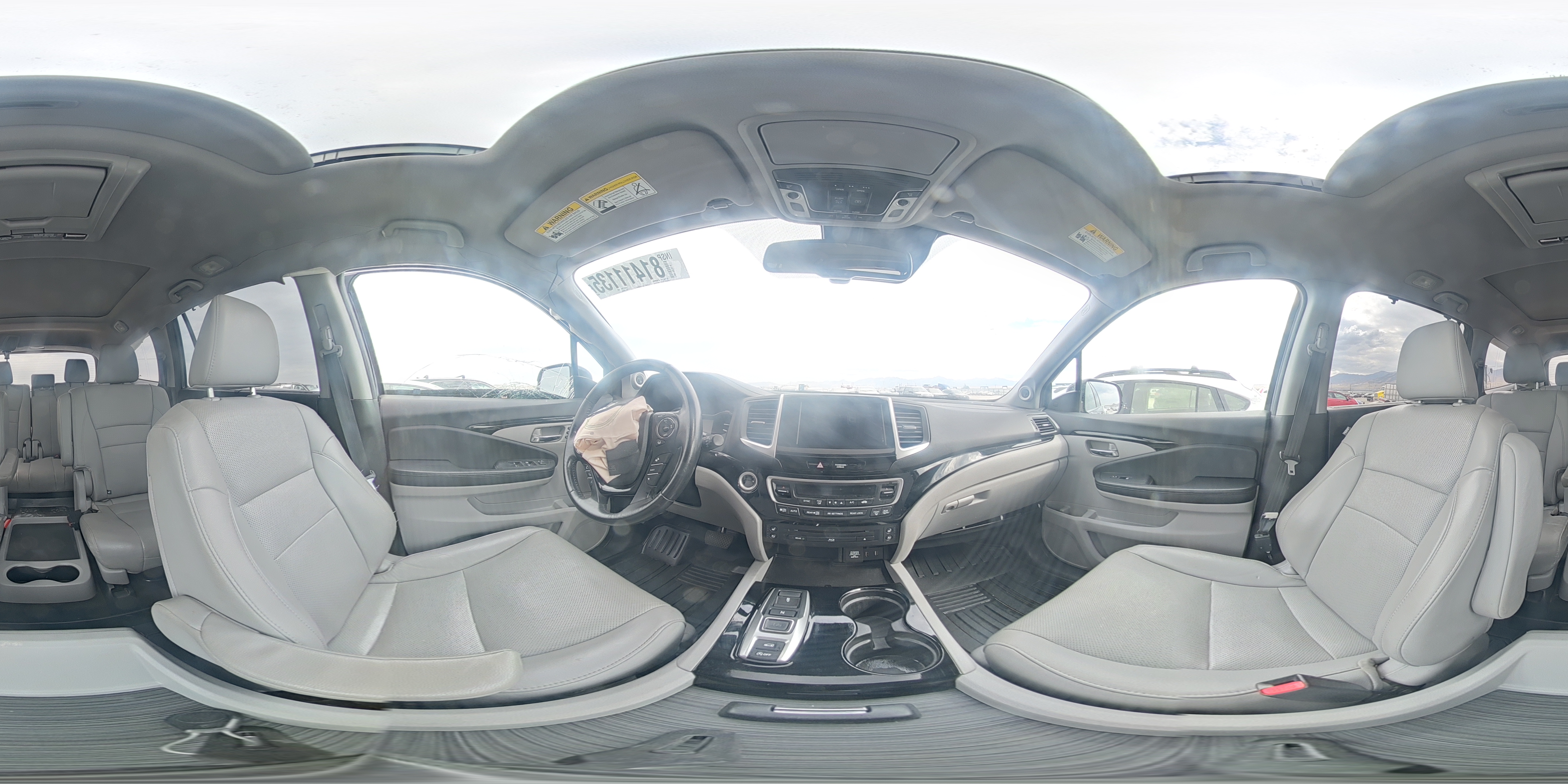 2017 Honda Pilot Elite VIN: 5FNYF6H04HB020693 Lot: 81411135