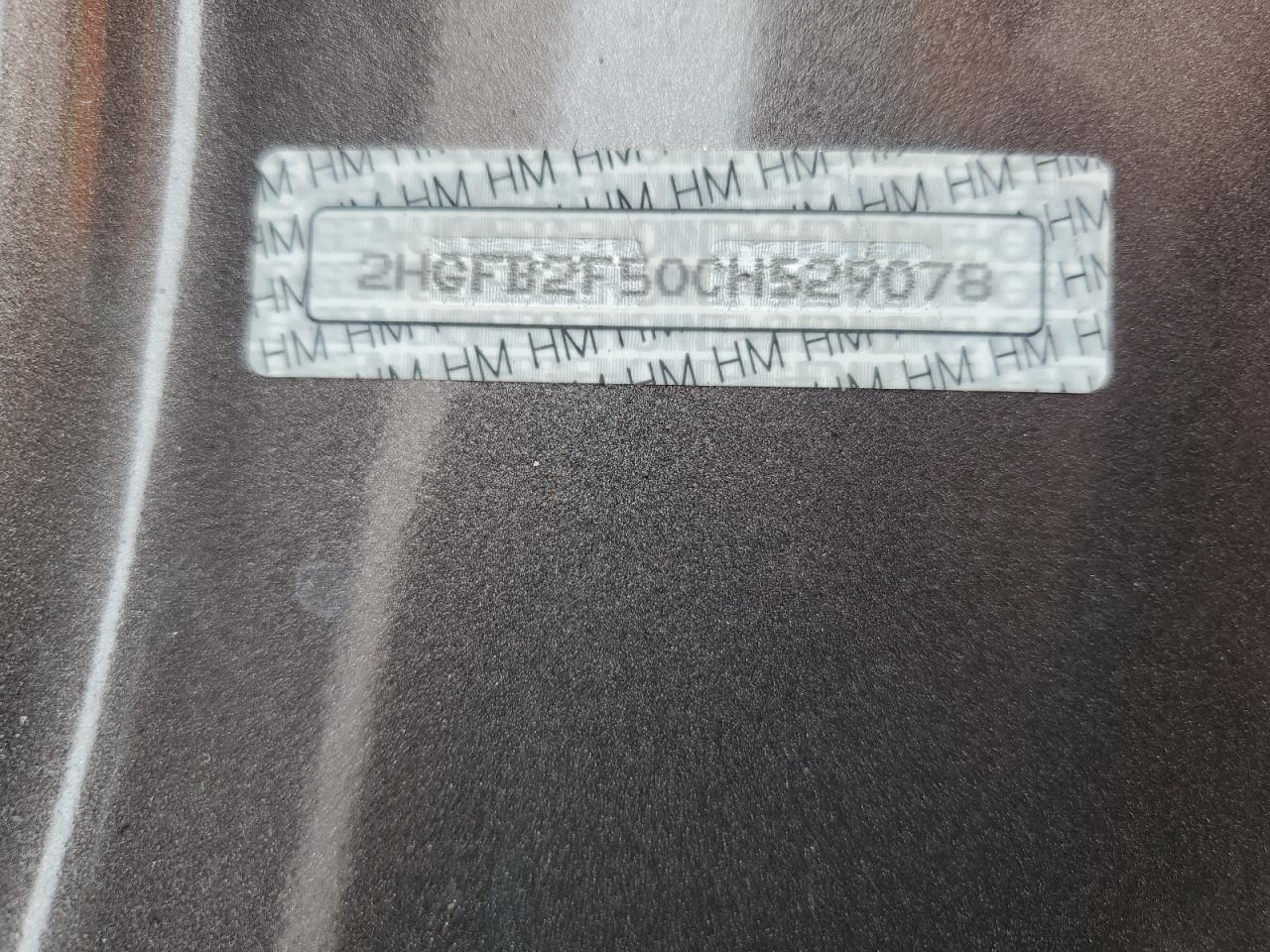 2012 Honda Civic Lx VIN: 2HGFB2F50CH529078 Lot: 81118735