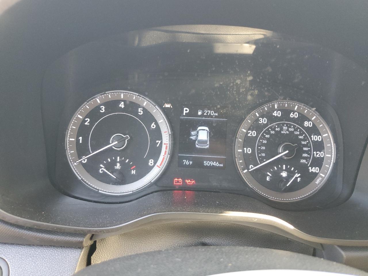 2022 Hyundai Venue Sel VIN: KMHRC8A3XNU196272 Lot: 80490855