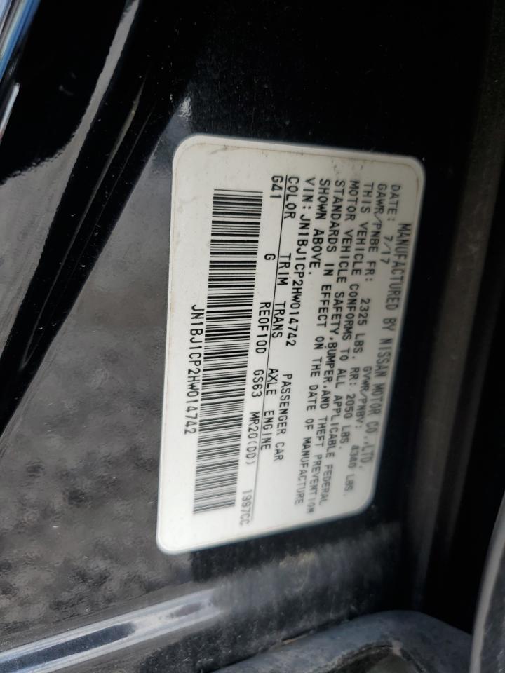 2017 Nissan Rogue Sport S VIN: JN1BJ1CP2HW014742 Lot: 80928875