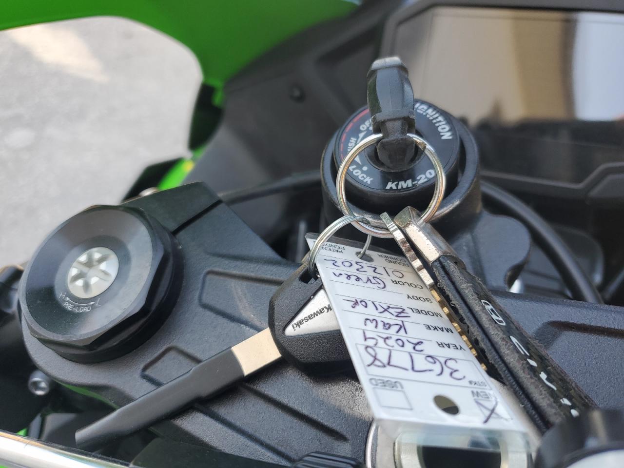 2024 Kawasaki Zx1002 L VIN: JKBZXVL16RA012302 Lot: 84253295