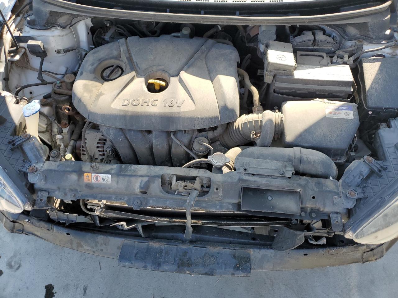 2013 Hyundai Elantra Gls VIN: KMHDH4AEXDU792700 Lot: 80726745