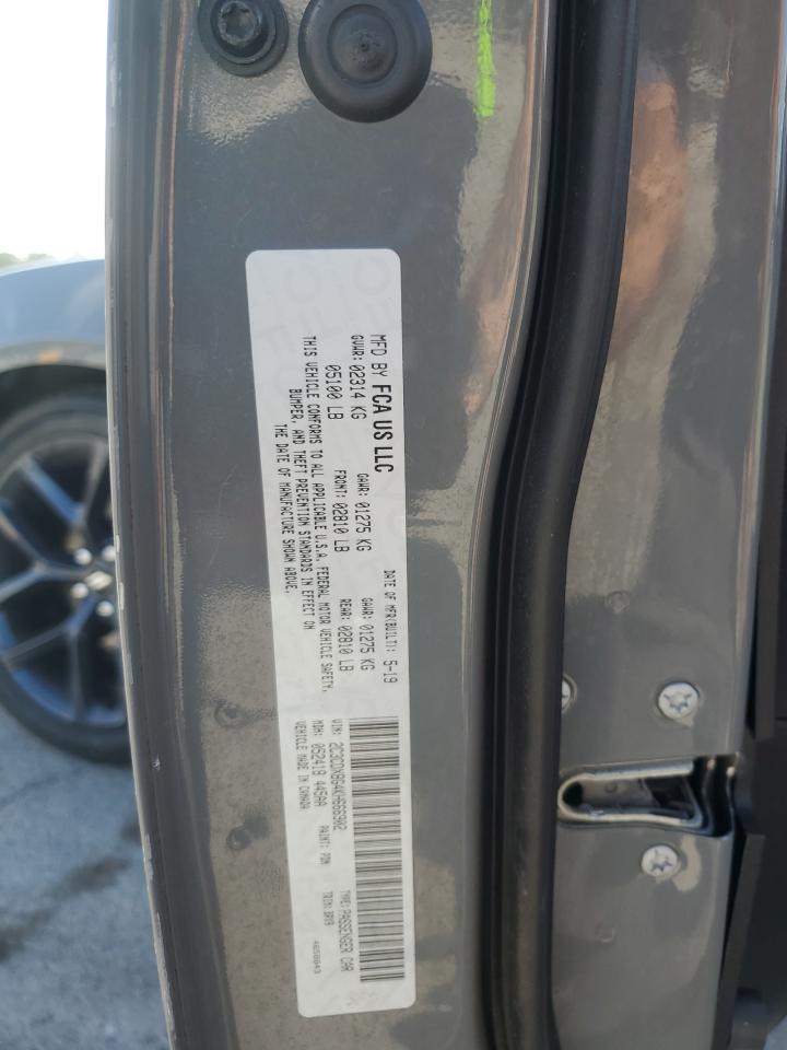 2019 Dodge Charger Sxt VIN: 2C3CDXBG4KH666902 Lot: 84268455