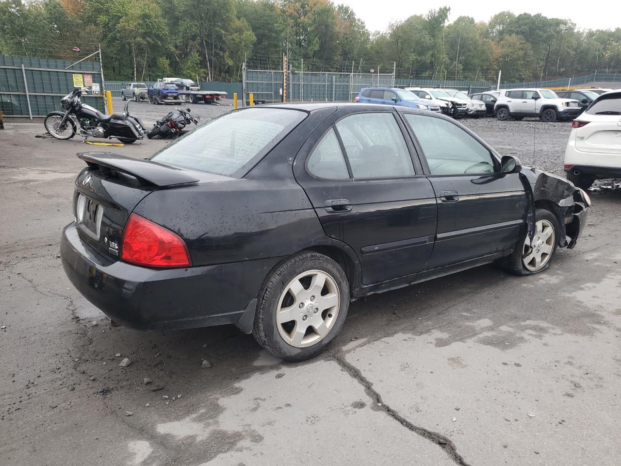 2005 Nissan Sentra 1.8 black null gas 3N1CB51D95L527280 photo #4