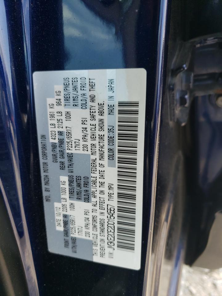 2013 Mazda Cx-5 Touring VIN: JM3KE2CE2D0154557 Lot: 80283035