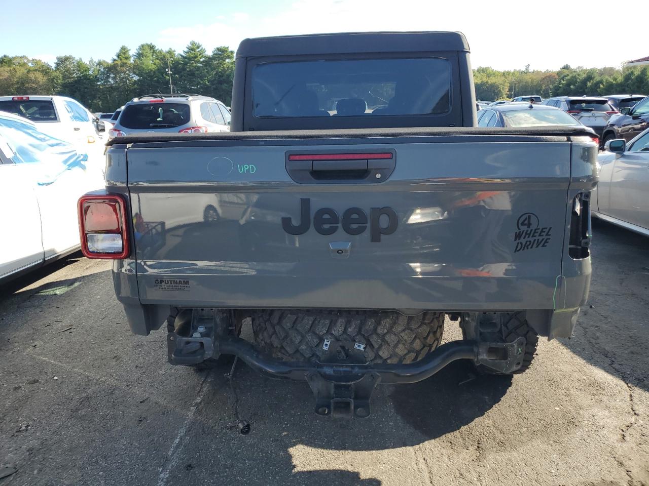 2021 Jeep Gladiator Sport VIN: 1C6HJTAG6ML569735 Lot: 71733855