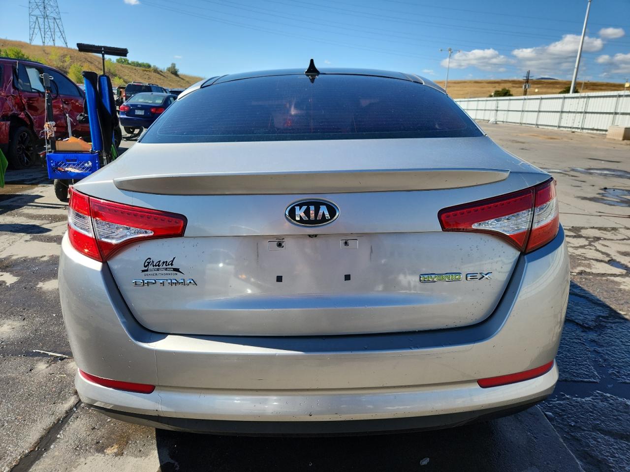 2013 Kia Optima Hybrid VIN: KNAGM4AD7D5039315 Lot: 80925695