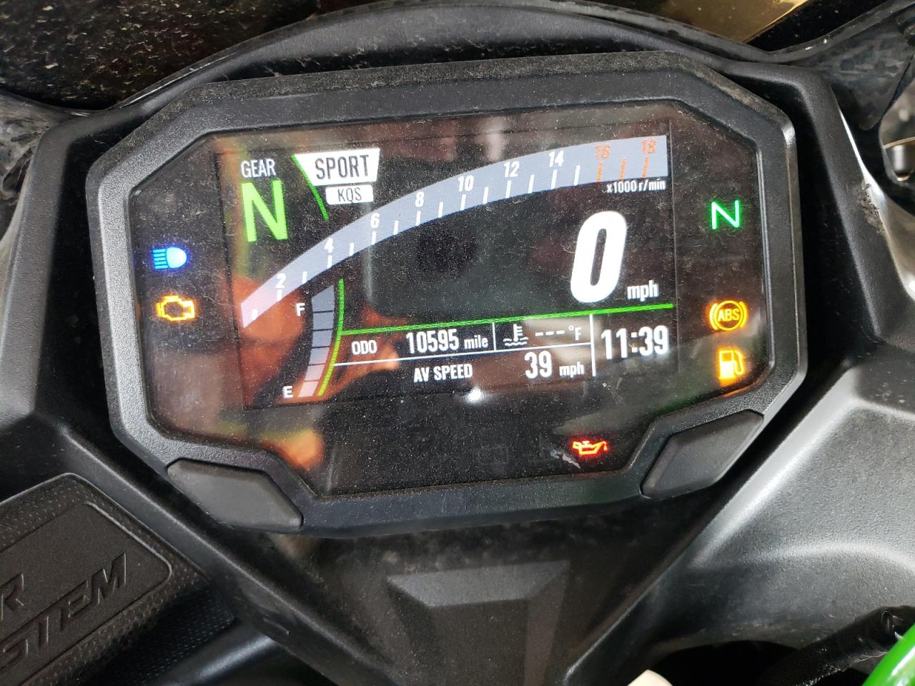 2023 Kawasaki Zx400 S VIN: ML5ZXCS14PDA00190 Lot: 84210325