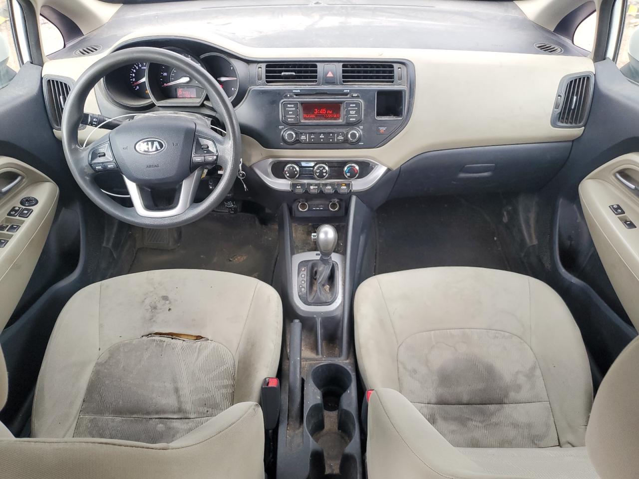 2013 Kia Rio Lx VIN: KNADM5A32D6155600 Lot: 81182105