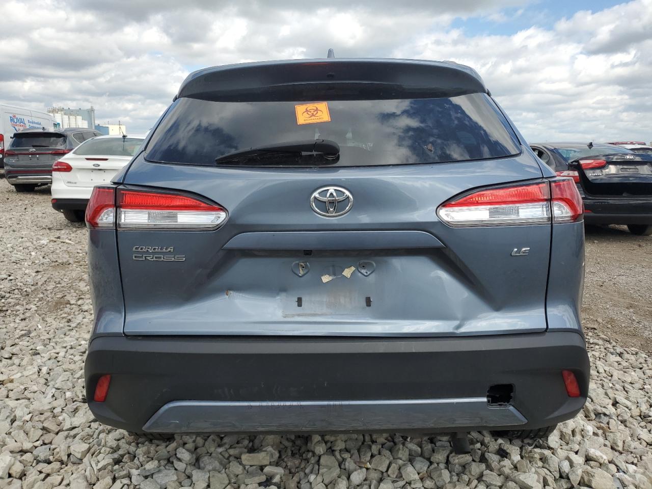 2023 Toyota Corolla Cross Le VIN: 7MUCAAAG0PV057727 Lot: 71827365
