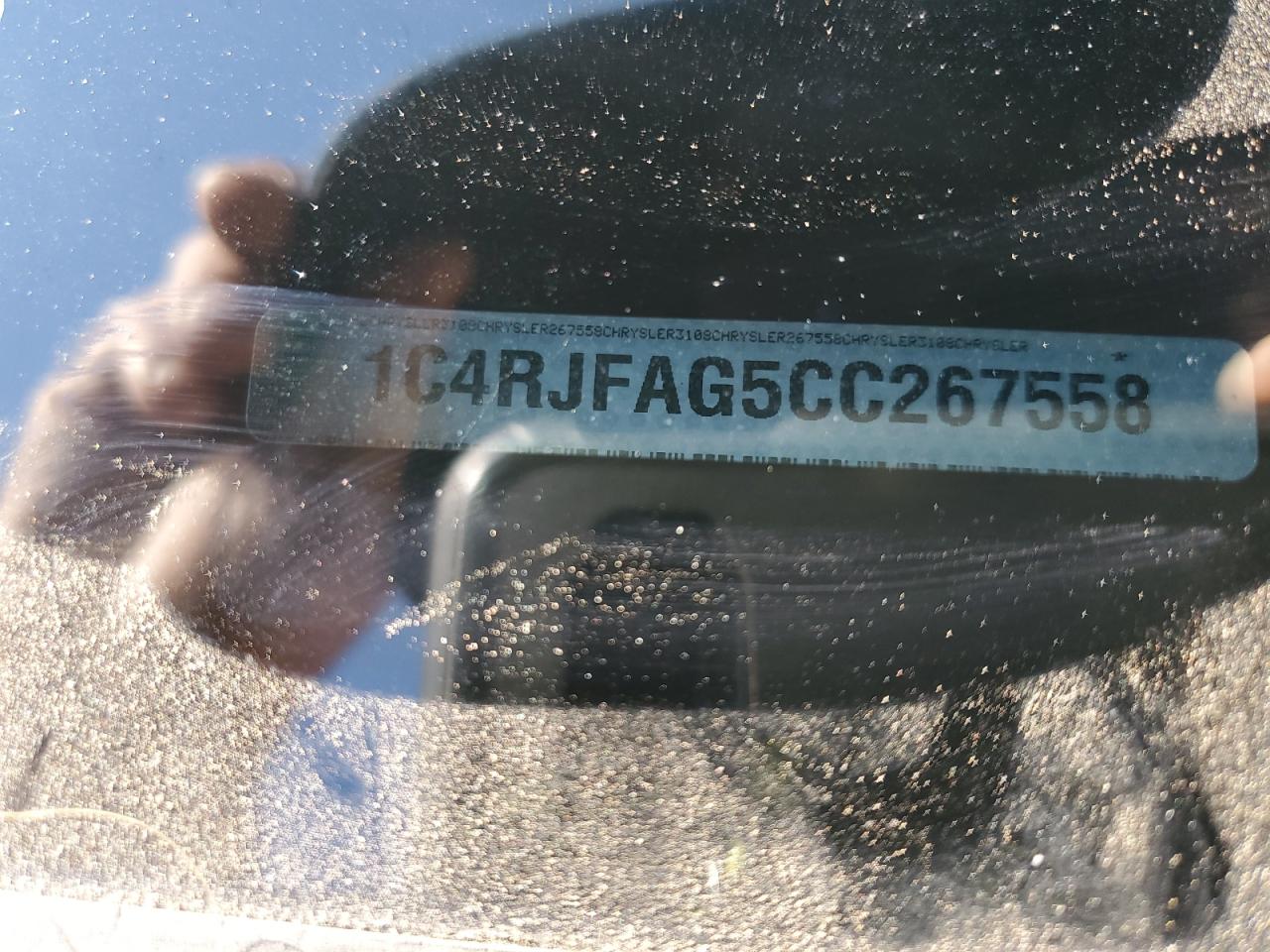 2012 Jeep Grand Cherokee Laredo VIN: 1C4RJFAG5CC267558 Lot: 71275155