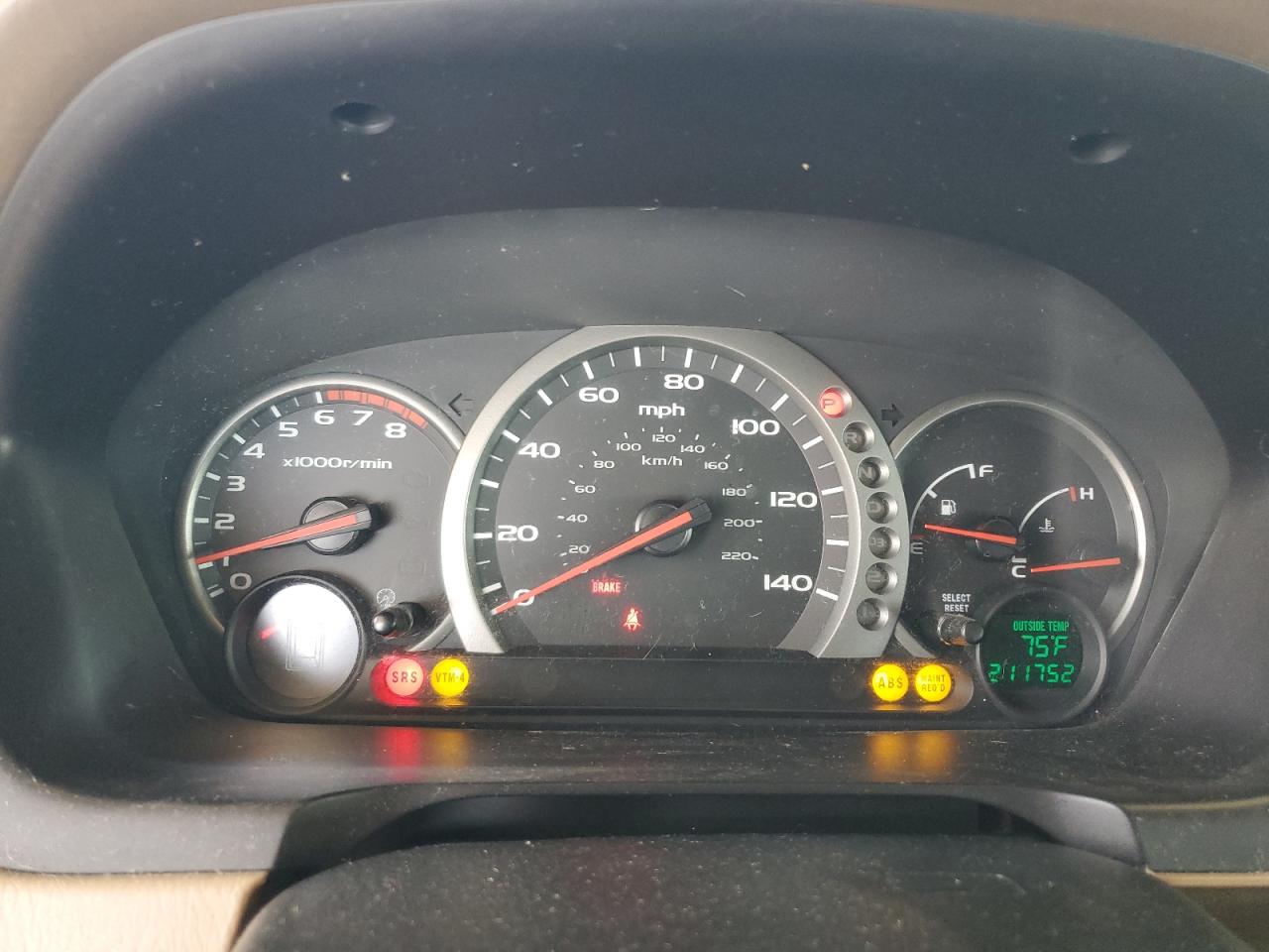 2003 Honda Pilot Exl VIN: 2HKYF18743H568073 Lot: 80657245