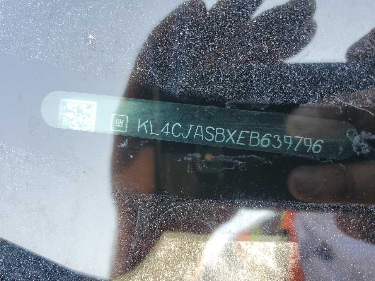 2014 Buick Encore VIN: KL4CJASBXEB639796 Lot: 80193255