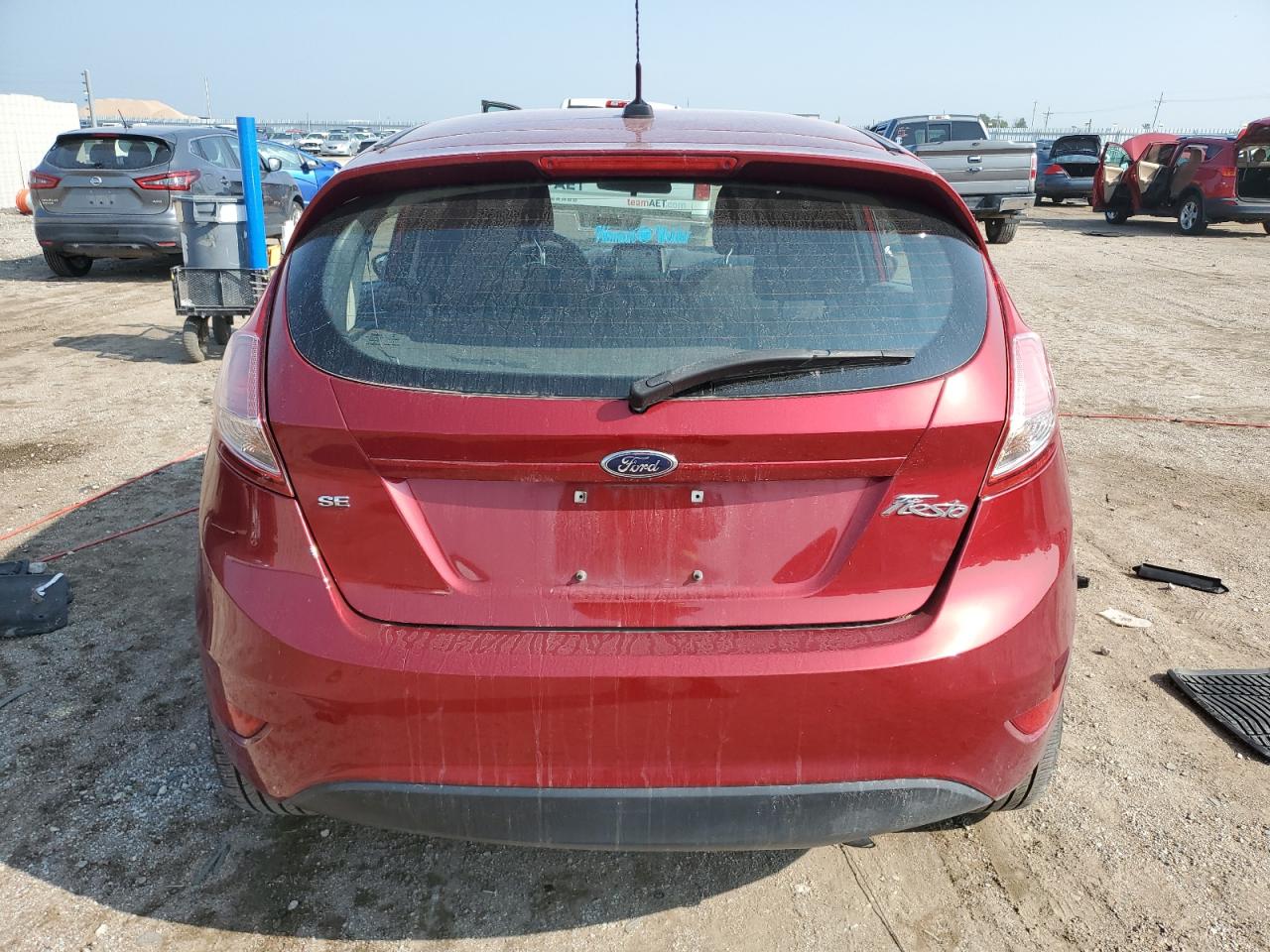 2017 Ford Fiesta Se VIN: 3FADP4EJXHM101177 Lot: 71512965